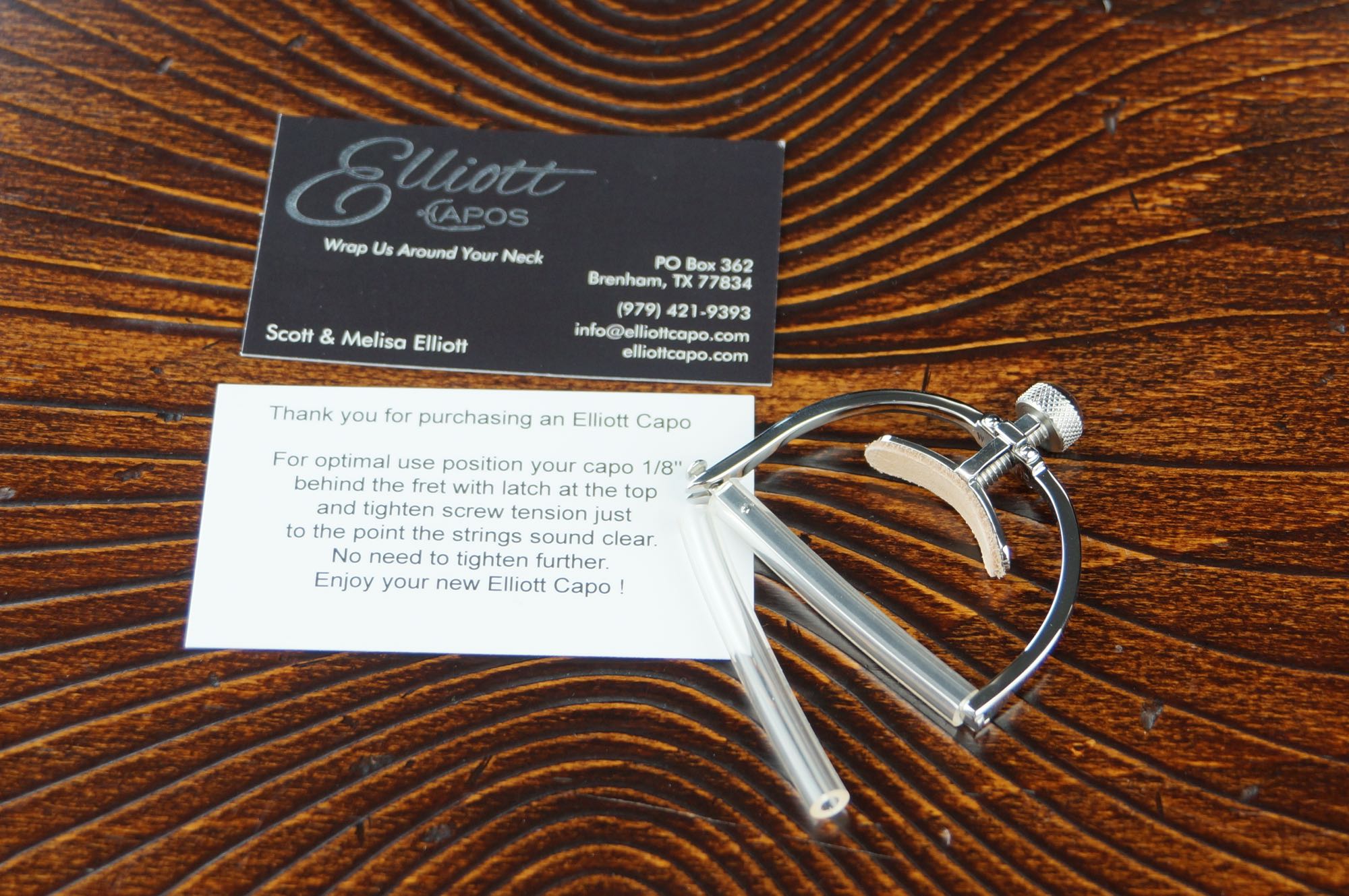 Elliott Capos Elite Guitar Capo | 楽器詳細ページ [Blue-G]